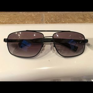 PRADA MENS RECTANGLE SUNGLASSES